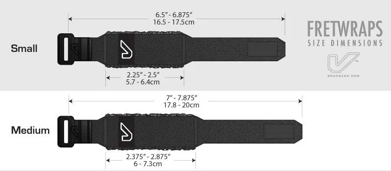 Gruv gear FretWraps струнные гасители струнные мутеры для бас-гитары, акустической гитары, укулеле, одна упаковка с множеством цветов