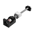 SFU20042005 шариковый винт C7 Концевая обработанная Длина 1200 1250 1400 шаговый Серводвигатель фиксированное сиденье встроенный модуль слайда сиденья