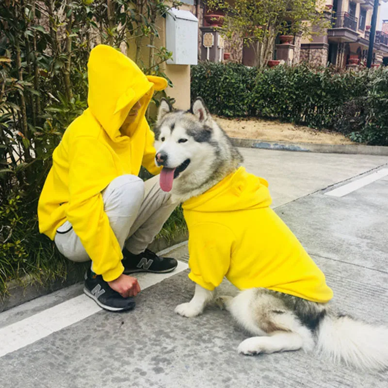 Зимняя одежда для домашних животных Теплый костюм собак Пальто средних и больших