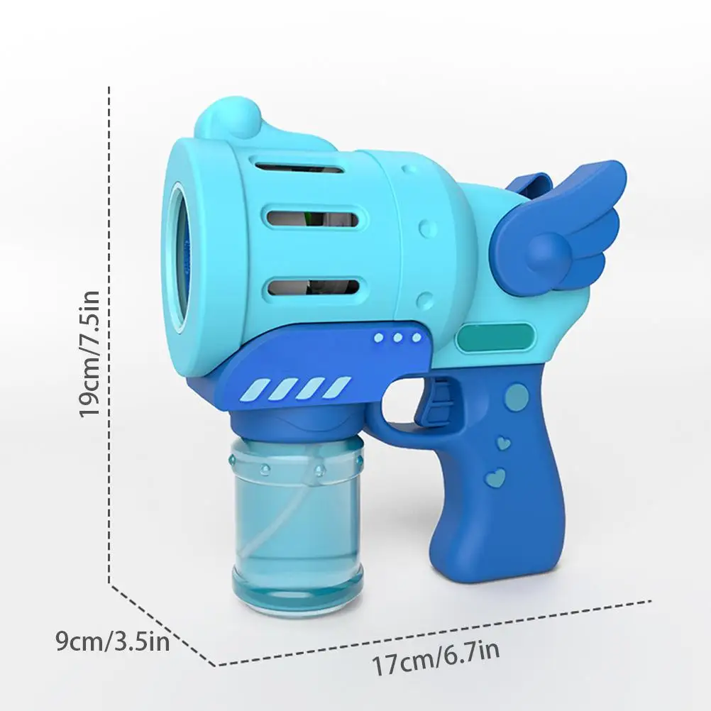 

Funny Bubble Blower Machine Electric Automatic Bubble Maker with Colorful Light Kids Outdoor Toys 2021 New on sale