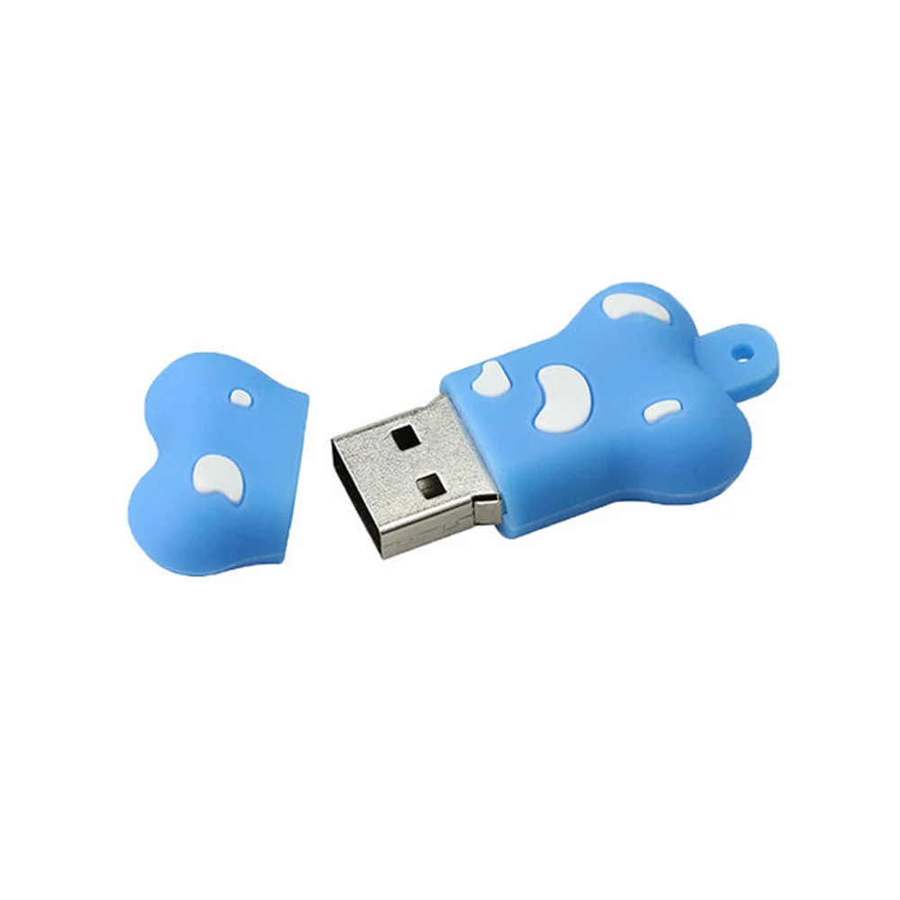 USB флеш-накопители Dog Bone, реальная емкость 8 ГБ, 16 ГБ, 32 ГБ, 64 ГБ, 128 ГБ, 256 ГБ, флеш-накопитель, мультяшная мини USB карта памяти, флешка