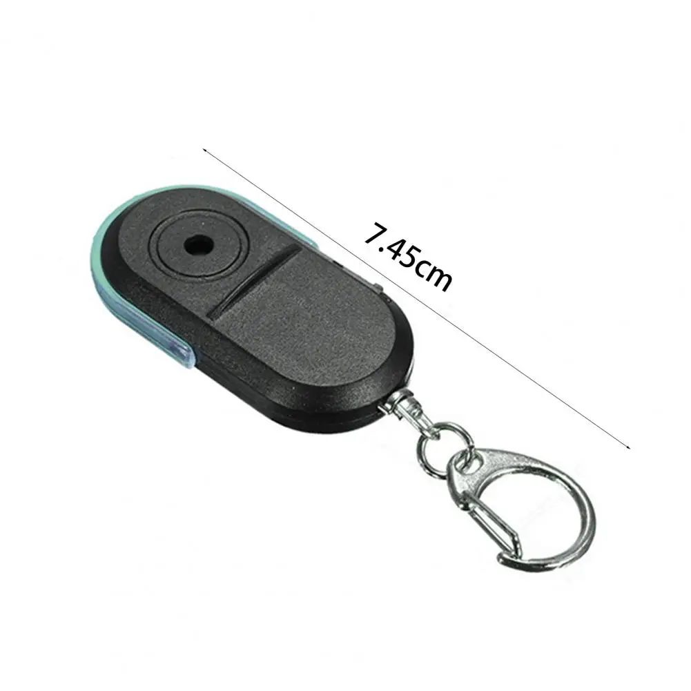 

80% Hot Sale Smart Voice Control Anti Lost Whistle Key Finder with Emergency LED Light Kids Bag Wallet Locator