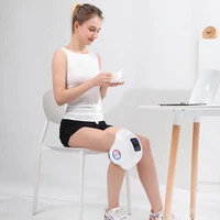 home use rechargeable knee vibrator far infrared heating knee pain relief care massager with airbag pressure kneading