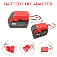battery adapter power battery converter for milwaukee m18 battery to a diy 2 wire outlet for 18v tools four wheel drive accessor