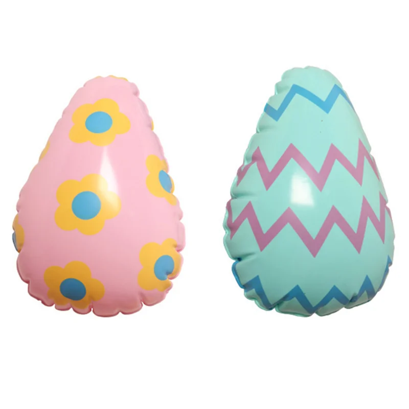 1-3 шт. Надувные пасхальные яйца для детей праздничные игровые реквизиты ПВХ