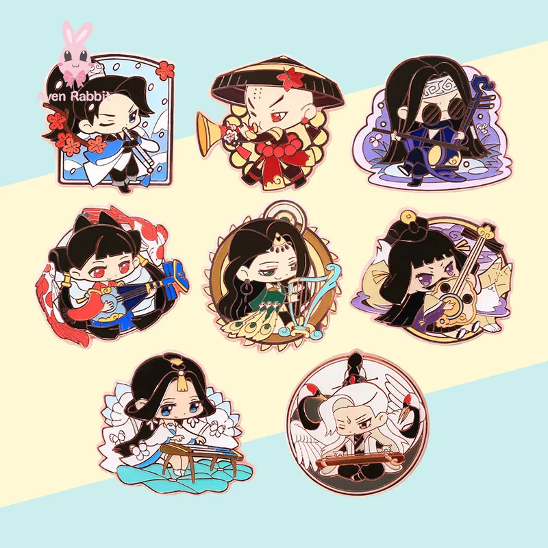 

Yi Meng Jiang Hu Band Metal Badge Blind Box Toys Guess Bag Caja Ciega Blind Bag Toys for Girls Kawaii Cute Birthday Gift