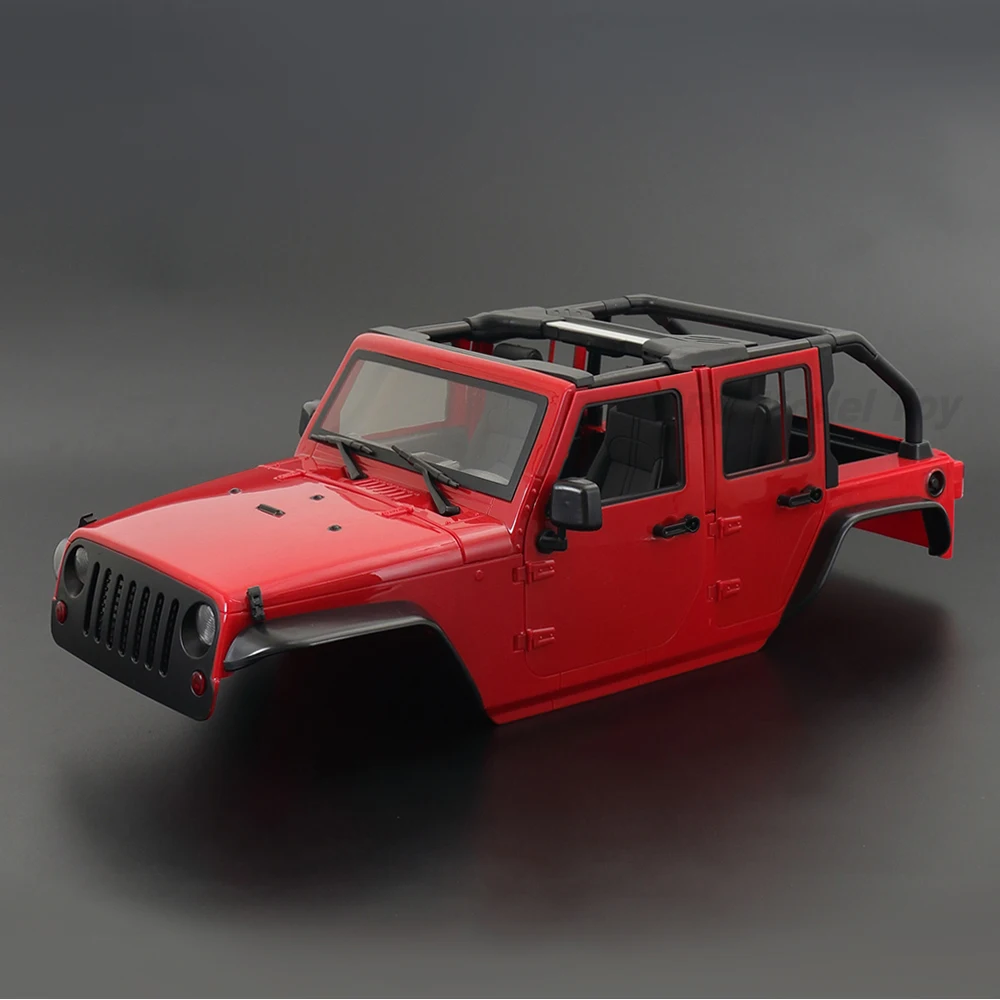 Колесная база 313 мм масштаб 1:10 Wrangler Rubicon комплект трансформируемого жесткого