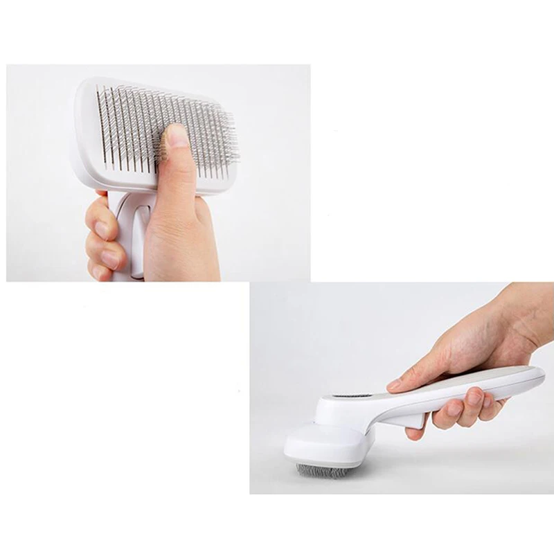 

High Quality New Self Cleaning Pet Dog Comb Hair Remover Pet Hair Shedding Pet Brush Grooming Slicker Brush Tool