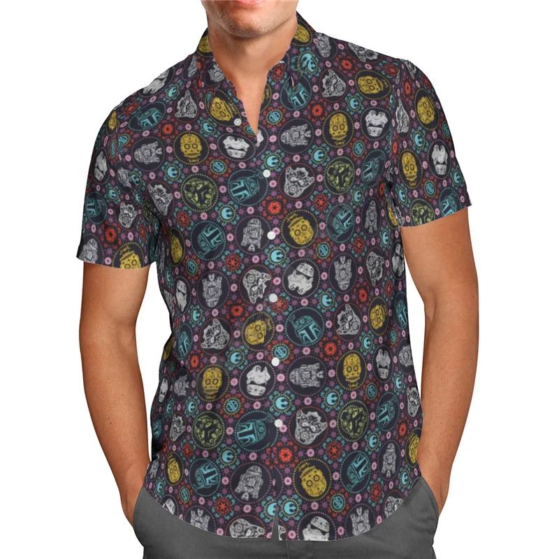 Hawaii Shirt Beach Summer Fghter Pattern 3D All Over Printed Men's Shirt Tee hip hop shirts