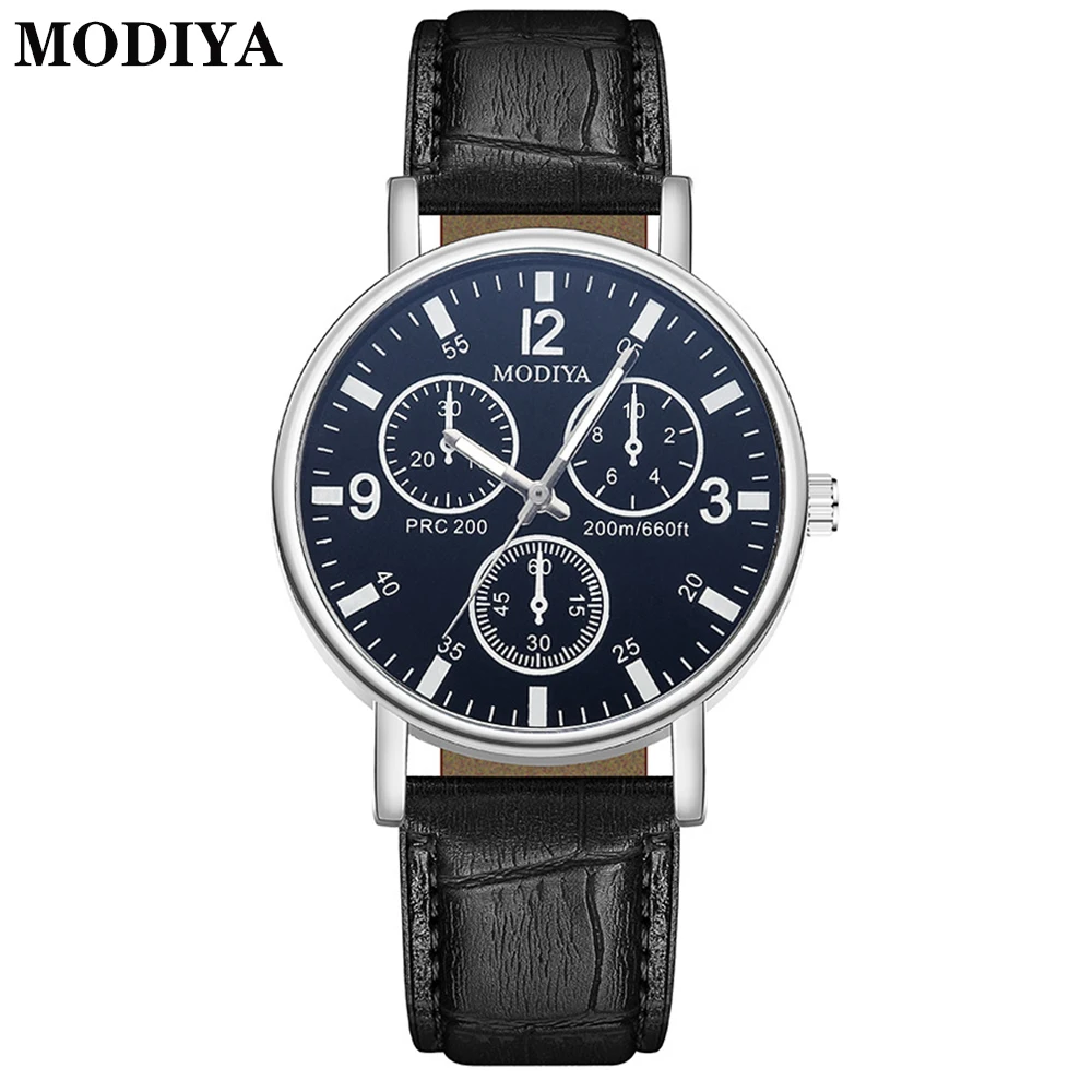 

2021 New Men's Quartz Watch Top Brand Fashion Casual Chronograph Pin Buckle Man Watch 3 Eyes Sports Clock Digital Watch Variety