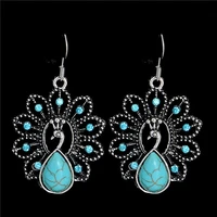 real 925 sterling silver earrings for women green topaz water drop long earrings statement fine jewelry wedding birthday gifts