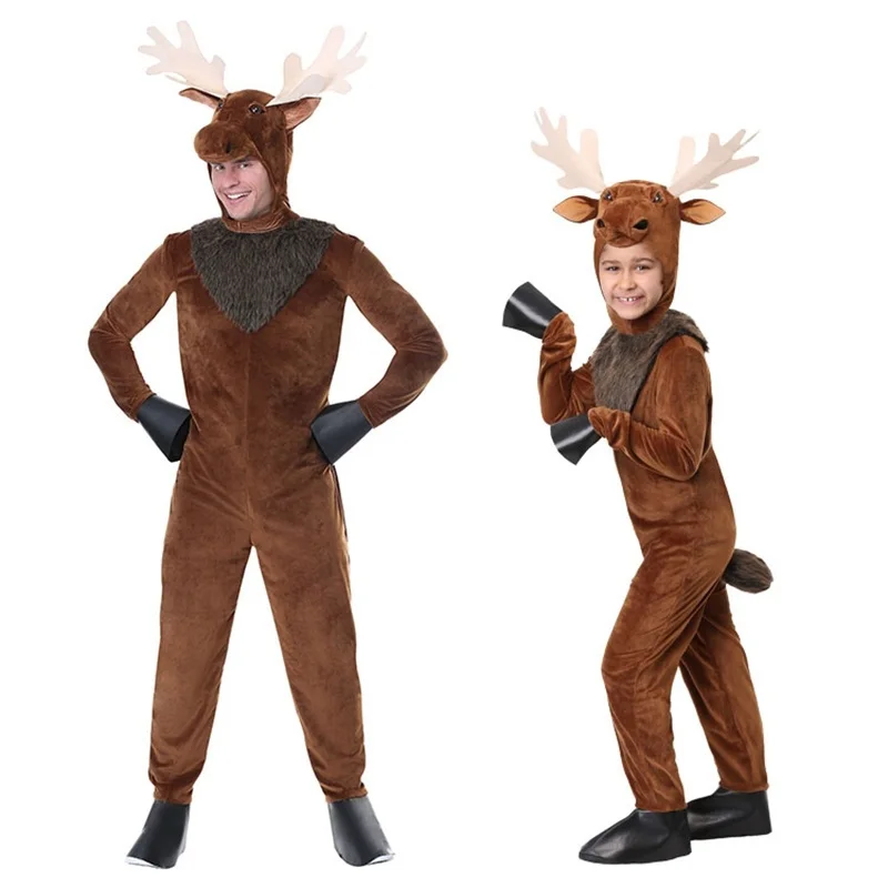 

Litchi's Irek Animal Elk Reindeer Cosplay Costume Halloween Party Movie Carnival Cosplay Christmas