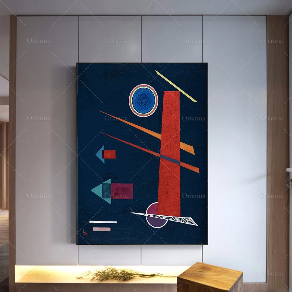 

Abstract Print Canvas Wall Art | Modern Contemporary Painter | Home Decor Vintage Wall Hanging | Housewarming Gift
