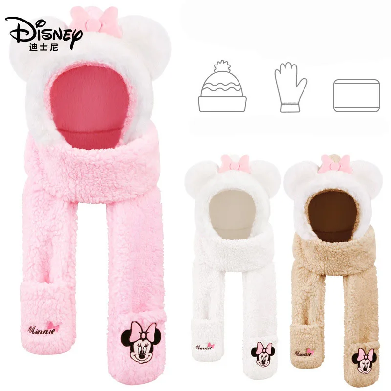 Шапка и перчатки из мультфильма Микки Маус |