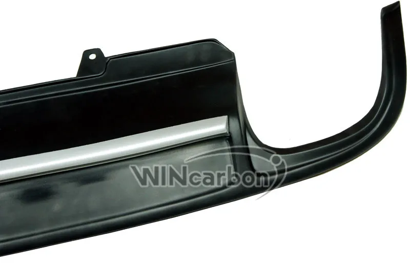 Окрашенный задний диффузор для губ S4 Look спойлер Audi A4 B8 Non-Sline Non-S4 бампер |