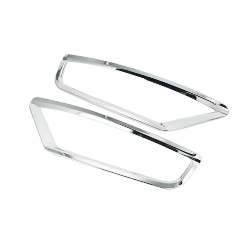 2 шт. автомобильный корпус ABS Хромированная накладка задняя лампа заднего