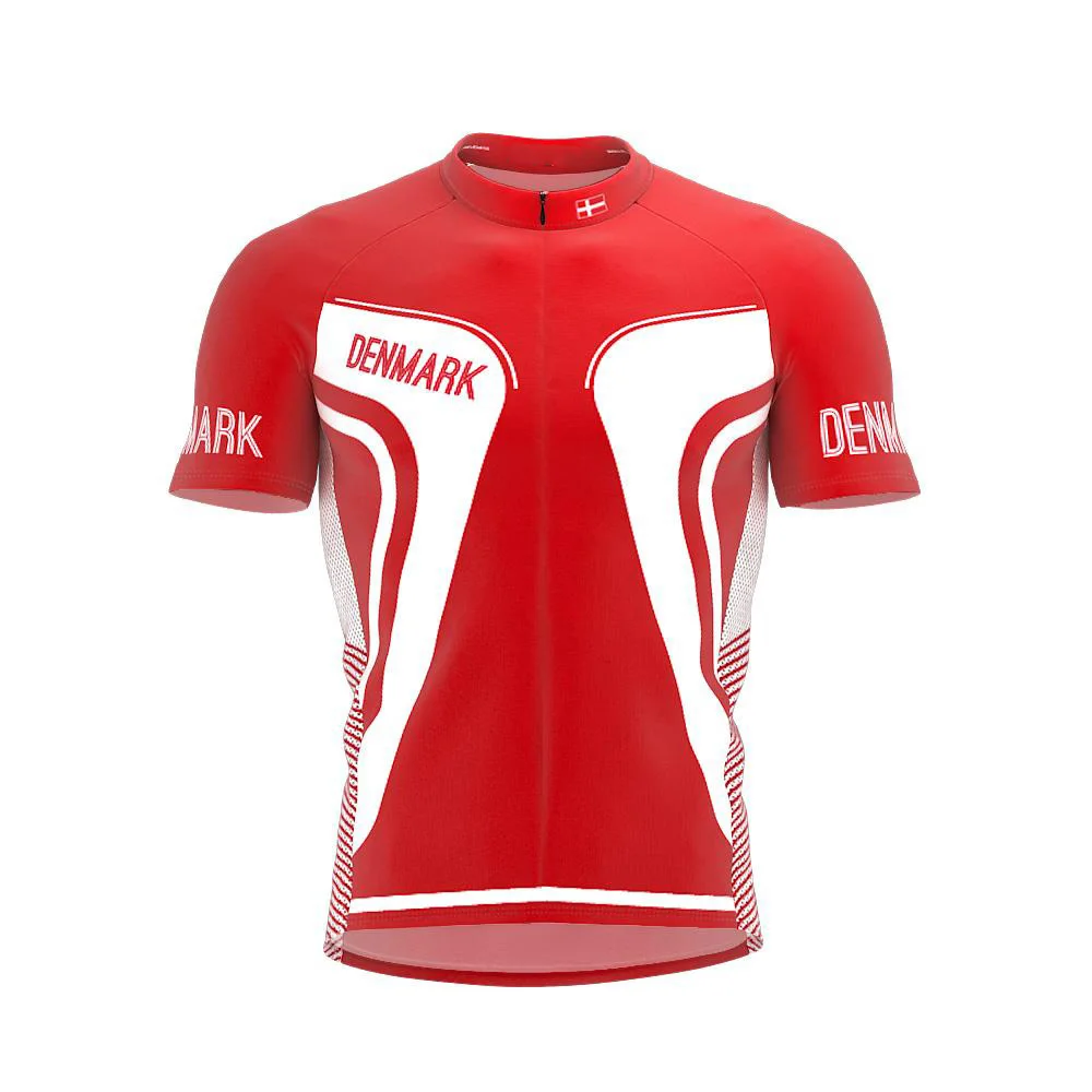 2021 Дания в большем стиле Мужская классическая командная одежда для велоспорта с