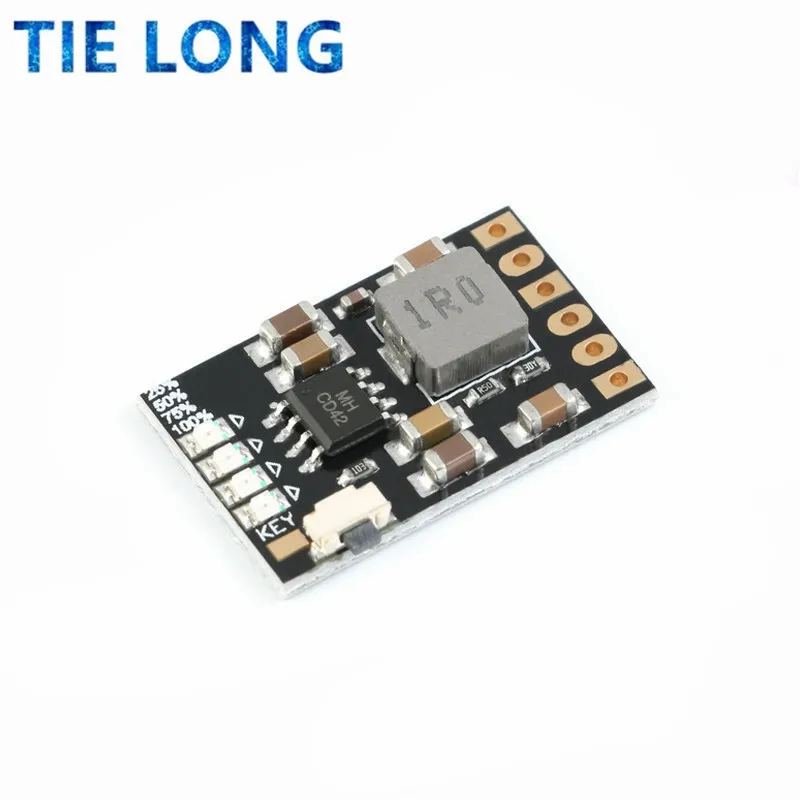 Встроенная литиевая батарея с зарядным разрядом 2 А 5 В 3 7 в повышающая Мобильная