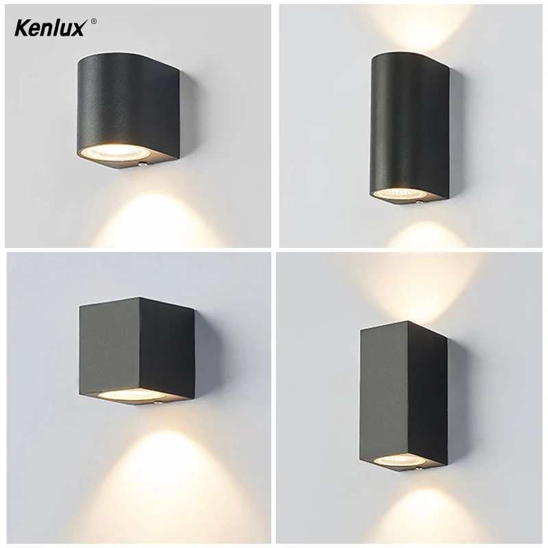 Kenlux 5 Вт/10 Вт светодиодный настенный светильник наружный водонепроницаемый IP65