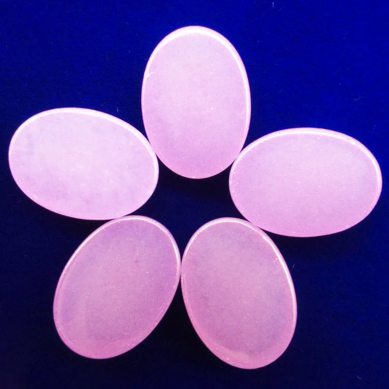 10pcs Natural Purple Jades Oval Cab Cabochon 18x13mm | Украшения и аксессуары