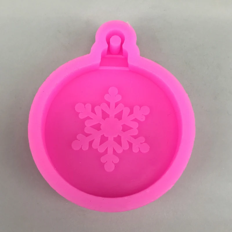 Рождественская елка силиконовая форма Снежинка Лось Сделай Сам ароматический