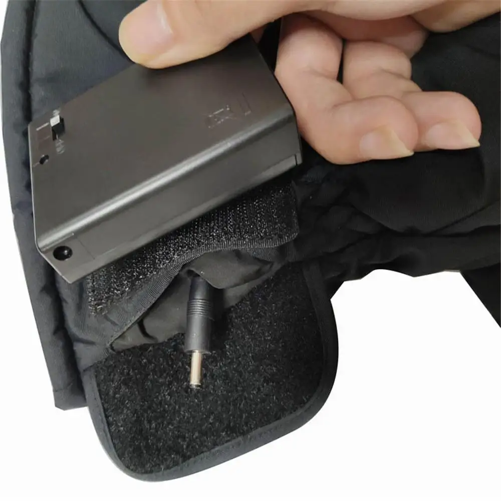 Зимние перчатки с электрическим подогревом термостатом usb разъемом теплые