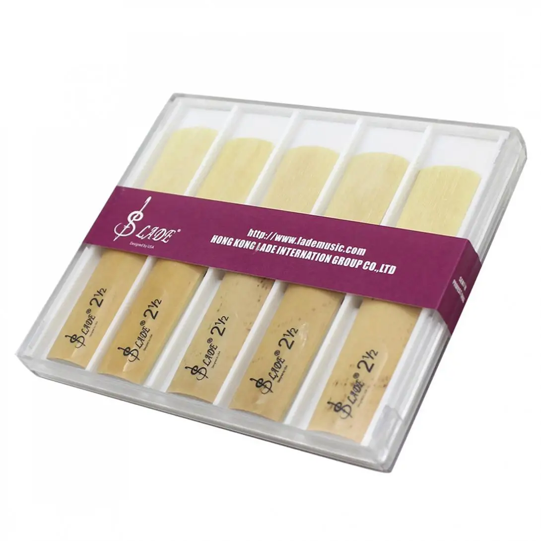 Саксофон Reeds 10 x Lade Sax bB Strength 2 5 1/2 Bamboo для Tenor саксофона Hot|Детали и аксессуары| |