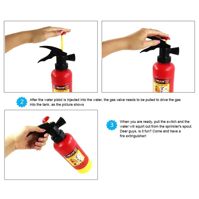 Портативный летний Огнетушитель с имитацией морской защиты водяной пистолет