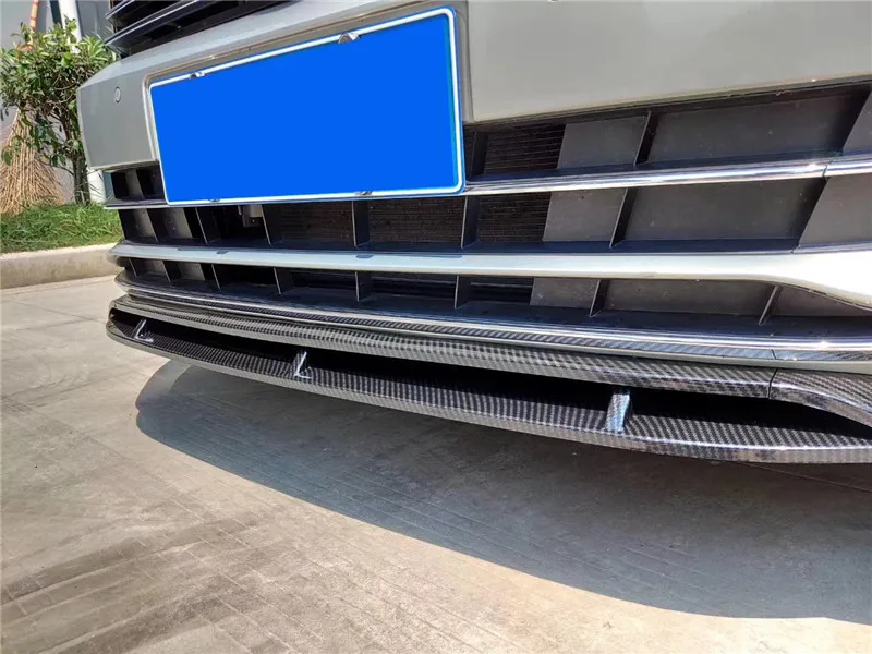 Диффузор переднего бампера для Volkswagen Passat B8 Body kit спойлер- для VW B8 ABS передний спойлер для губ защитные бамперы