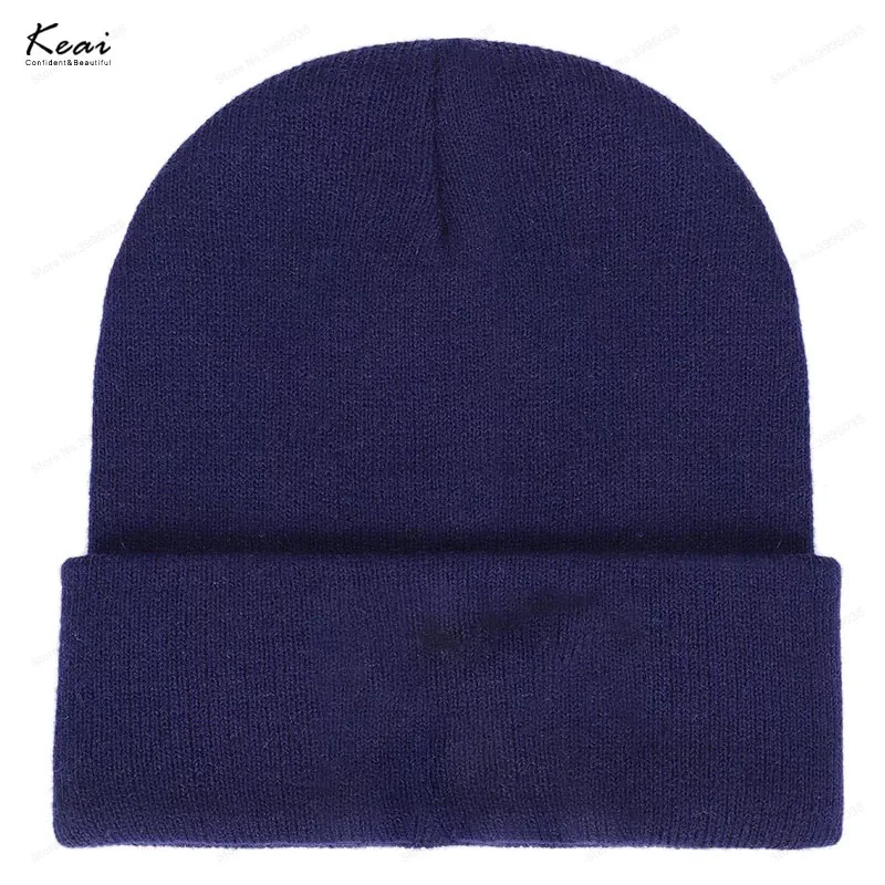 

New Winter Hats for Woman New Beanies Knitted Fluorescent Hat Girls Autumn Female Beanie Caps Warmer Bonnet Ladies Casual Cap