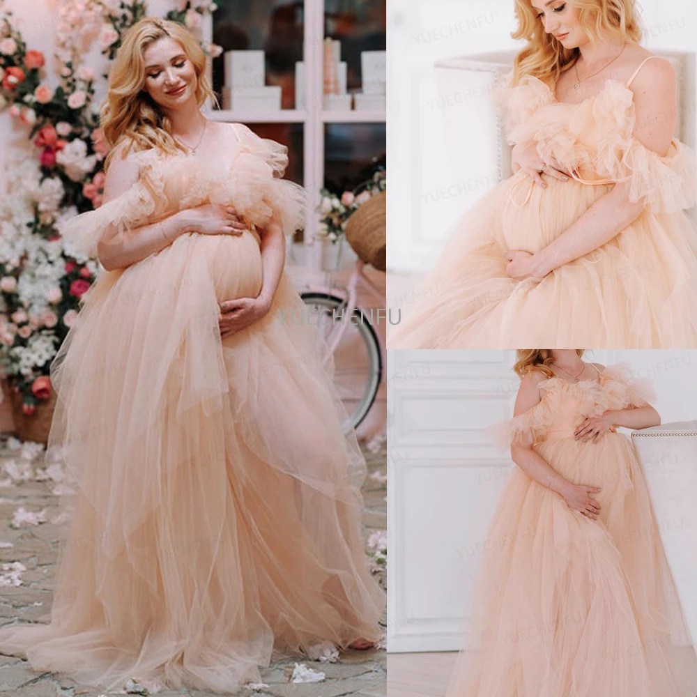 Женские пижамы розового цвета свадебные платья для женщин Robe оборками