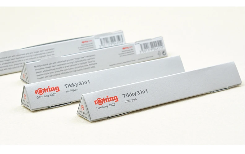 Rotring Tikky 3 в 1 multipen 0,5 мм/0,7 мм механический карандаш шариковая ручка 1 шт