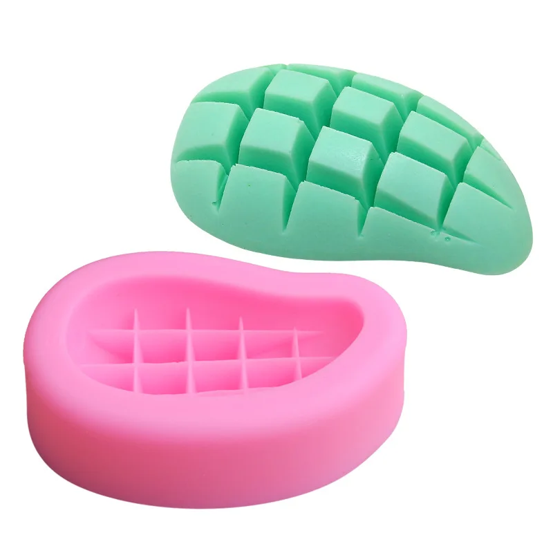 Манго в форме фруктов силиконовая форма для шоколада выпечки печенье кекс