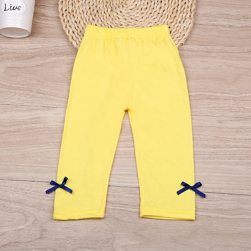 

Hot Sale 2pcs Grils Clothing Set Children Summer Brand Clothing Kids Daisy Dress + Cropped Pants Suit Girls Clothing Sets