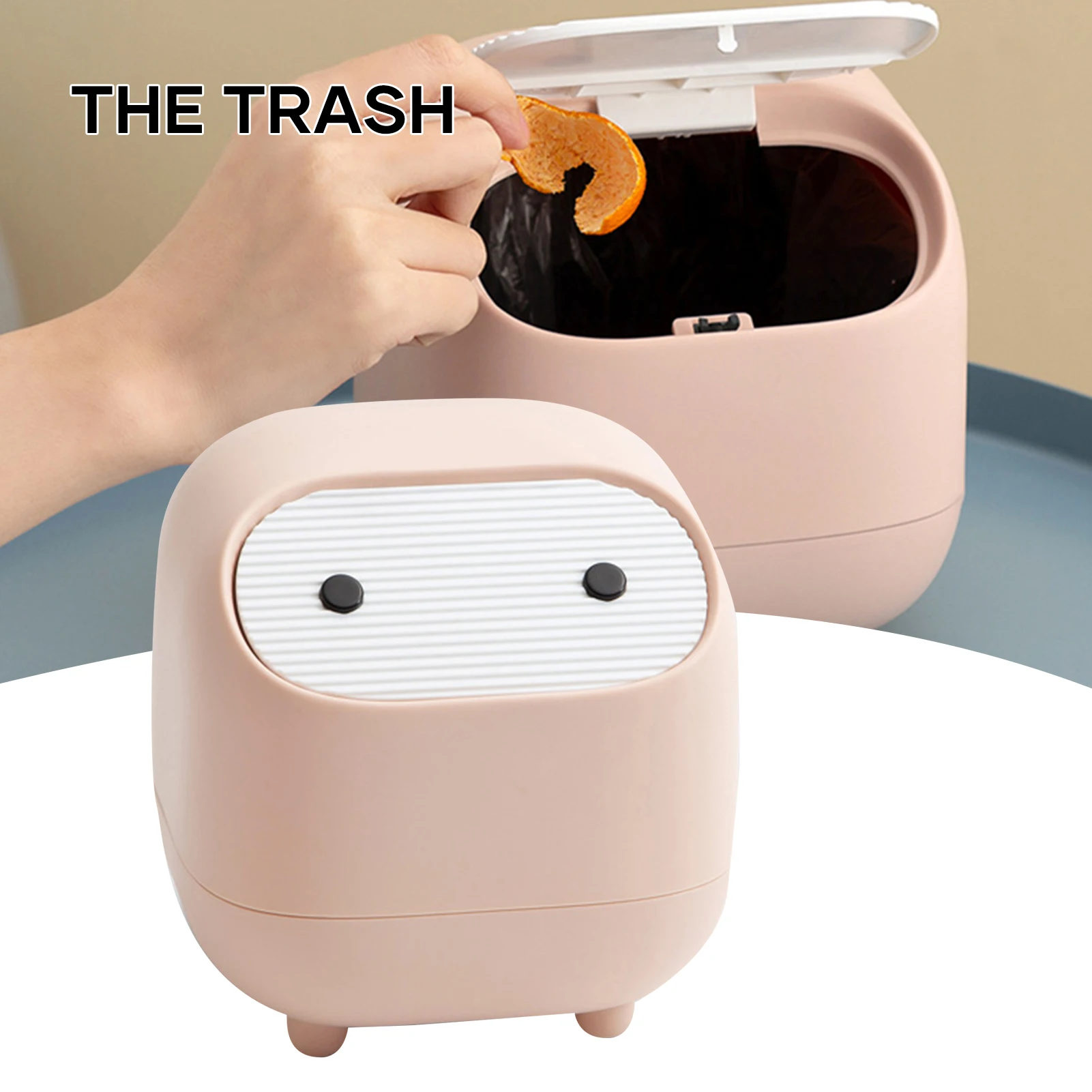 Симпатичная мини мусорная корзина Настольная бытовые инструменты для уборки