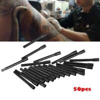 50pcs disposable tattoo ink mixing plastic sticks pigment stirring rod stick electric coloring machine mixer tattoos accessories