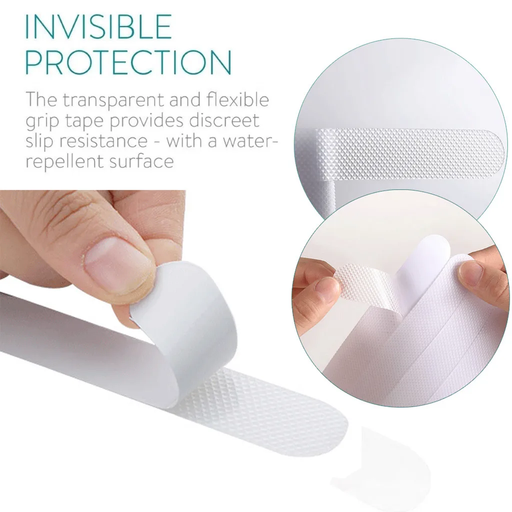 15 шт. Нескользящие полоски Нескользящая лента для лестницы ванной комнаты