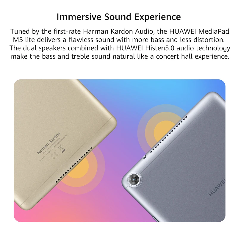 Глобальная версия HUAWEI MediaPad M5 lite планшетный ПК 8 0 '&#x271920x1200 дисплей 3 ГБ 32 Kirin 710 5100