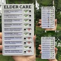 memo plastic board chore chart reusable rv checklistmy chores elder care checklist daily planner responsibility behavior