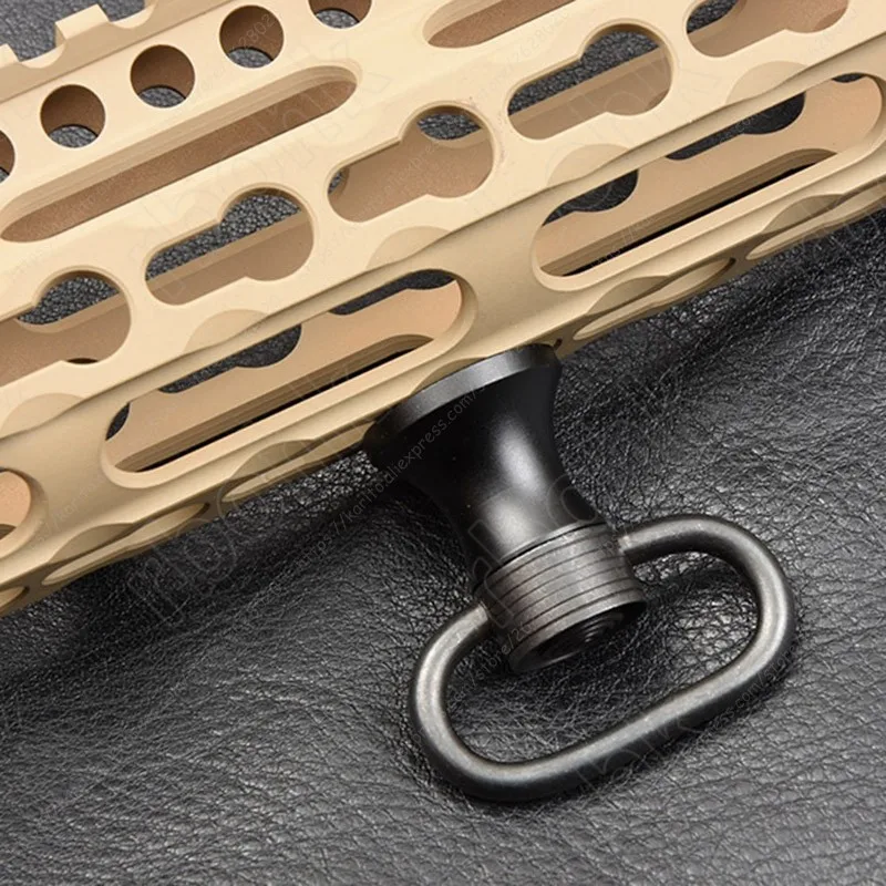 Легкая направляющая Keymod 1 25 дюйма слинг QD стальные Вертлюги захват-адаптер Bk M1932 |