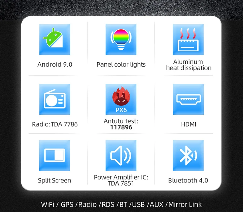 9 дюймов 4G + 64G ips для Skoda Kodiaq 2016 2017 2018 автомобильный Радио мультимедийный видео
