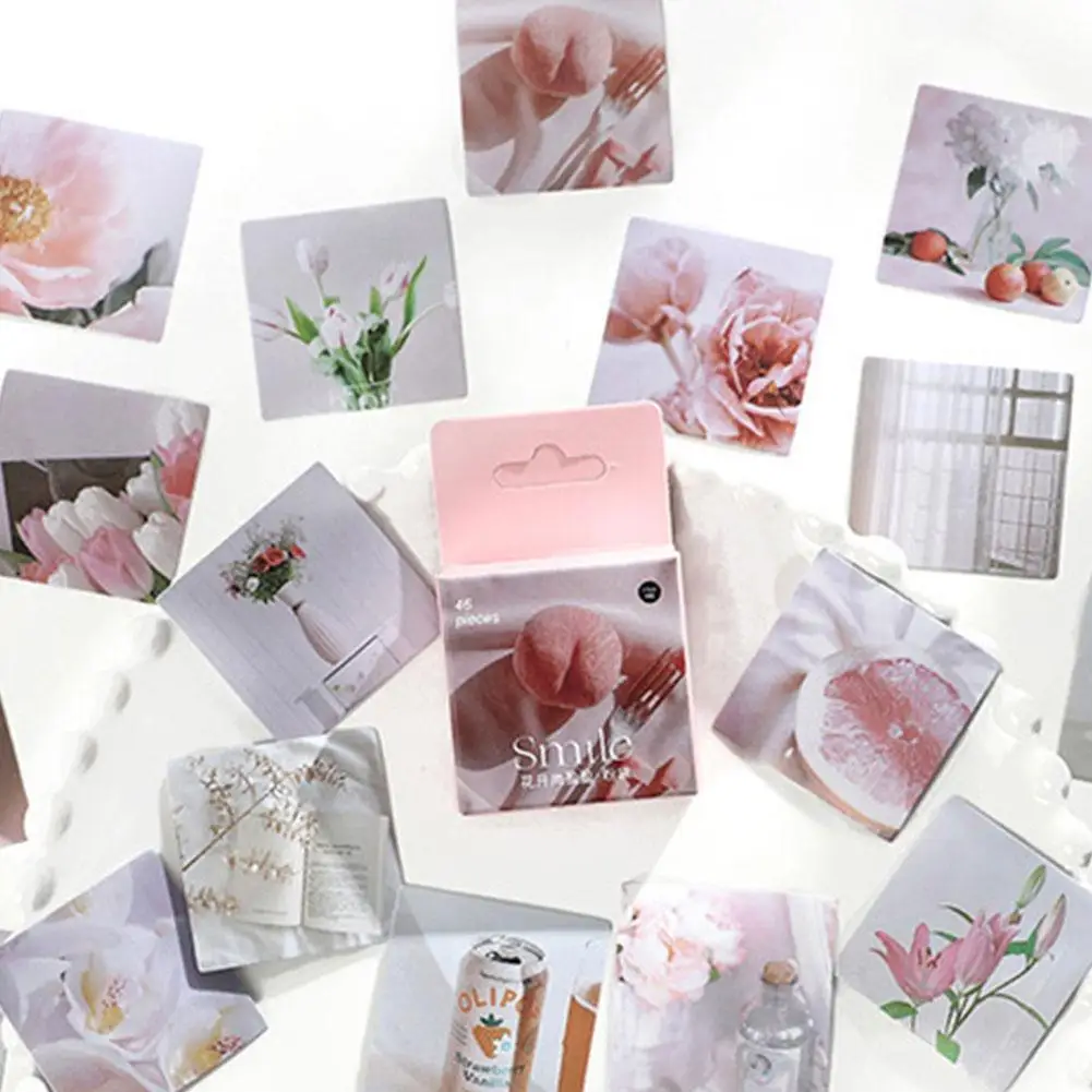 

46 листов/коробка, самоклеящиеся наклейки-блокноты