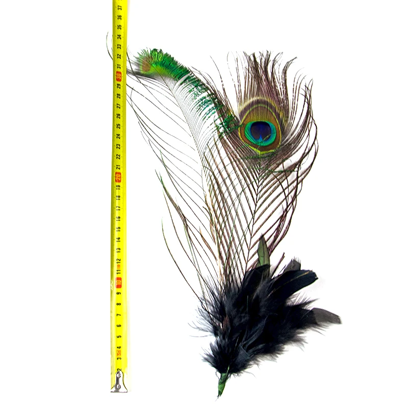 

High Quality Eyes Peacock Feathers Corsage Wedding Clothes Decoration Carnival Hat Jewelry Accessories Plumes Crafts Wholesale