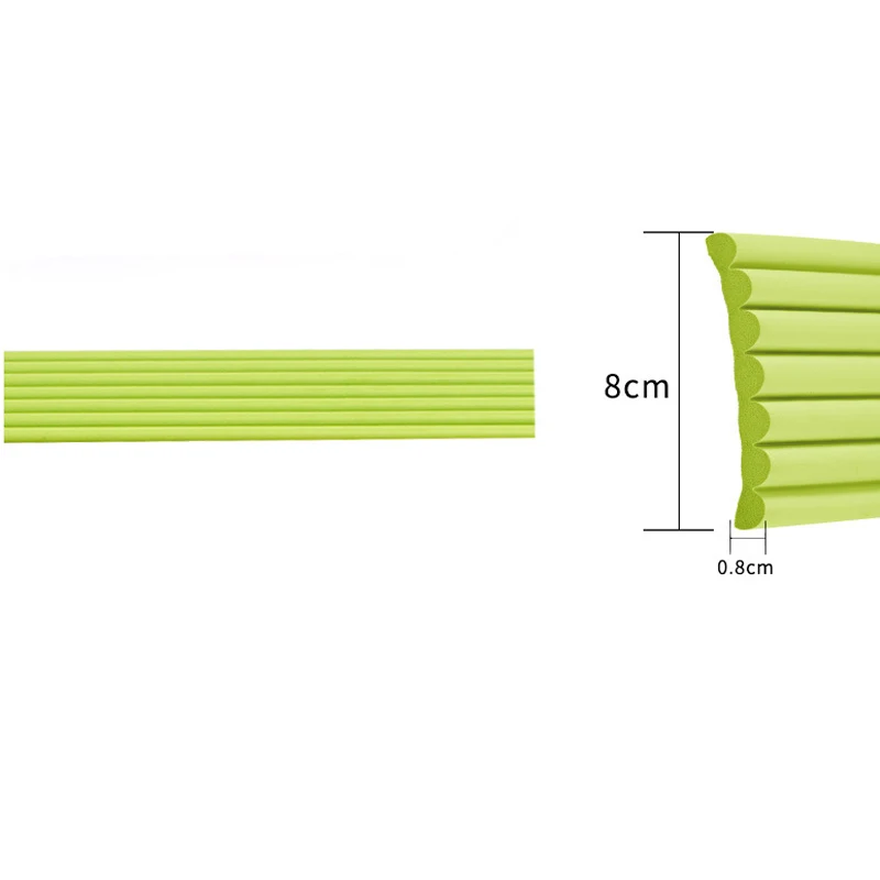 

2M Baby Safety Protection Strip Table Desk Edge Guard Strip Corner Protector Furniture Corners Safety For Children Soft Corner