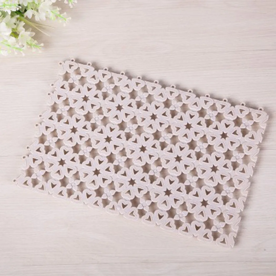 

5 PCS 30*20cm Non-Slip Bathroom Non-Slip Mat Carpet Self-Assembly Bathroom Non-Slip Mat *100% Brand New And High Quality