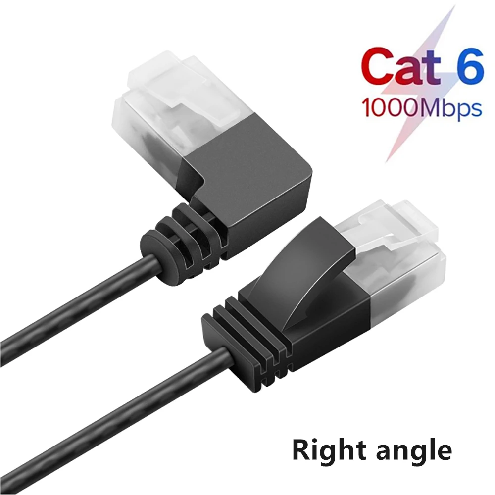 Сверхтонкий Ethernet-кабель Cat6 сетевой кабель RJ45 Lan UTP для совместимый патч-корд