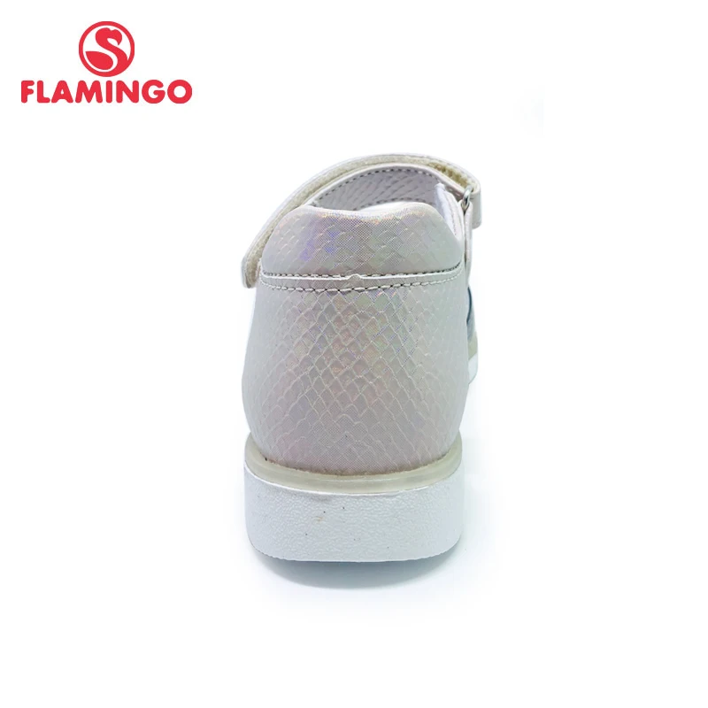 Летние детские сандалии с принтом Фламинго 2020 повседневные туфли принцессы на