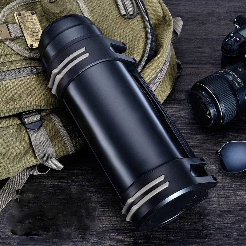 Термос из нержавеющей стали изолированный термос бутылка 1L/2L/3L путешествия Кофе