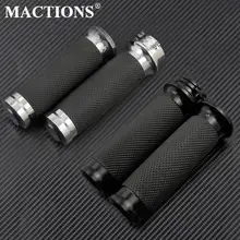 Universal Motorcycle 1'25mm Hand Grips Handle Bar For Harley Touring Street Glide Sportster 883 1200 XL Dyna VRSC Softail Custom