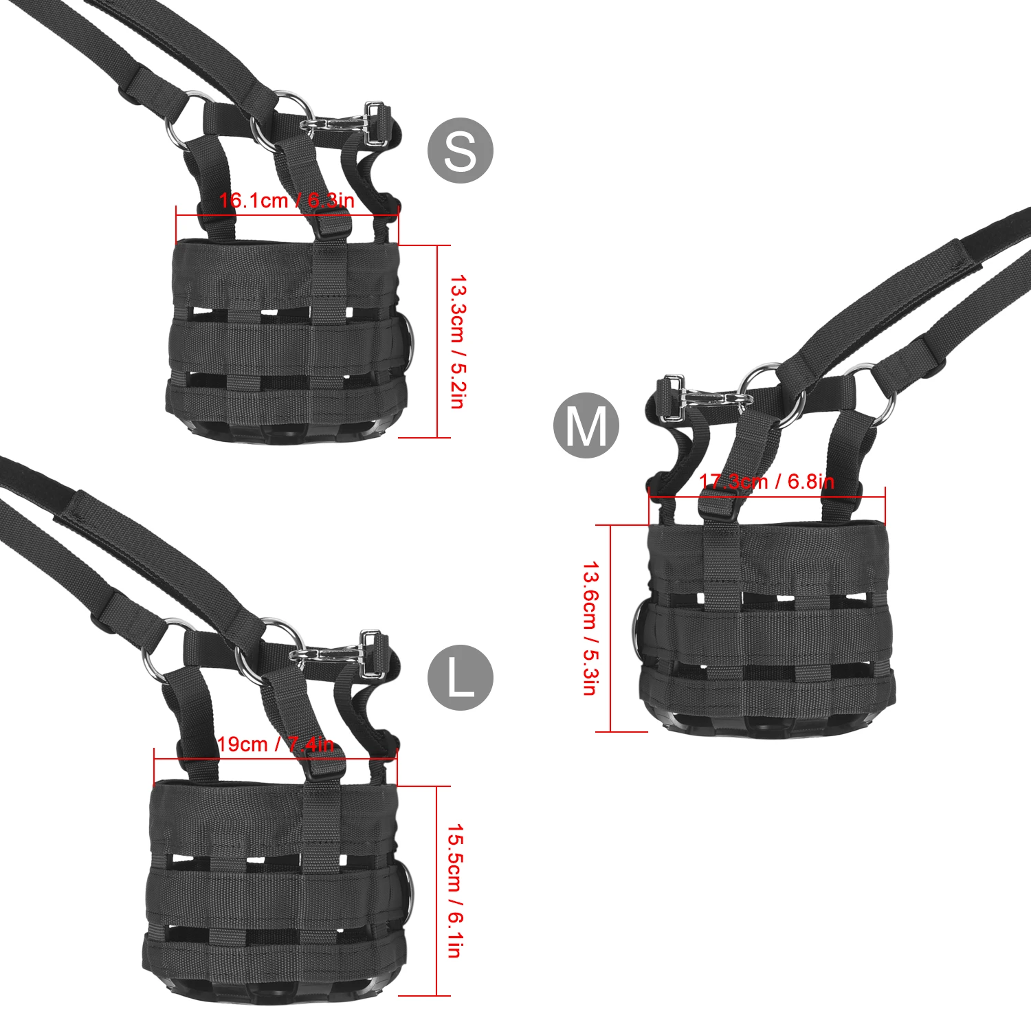 Легкий дышащий намордник конский рот оборудование для конского пони Ослика |